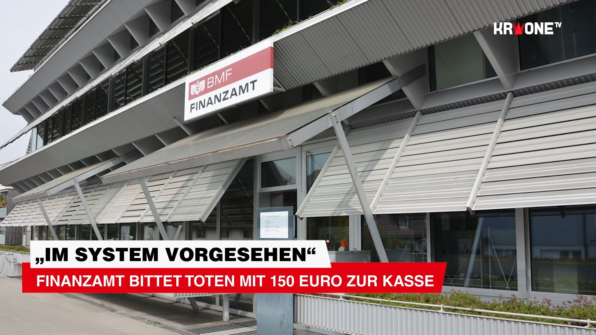 Tax office asks deceased person for 150 euros