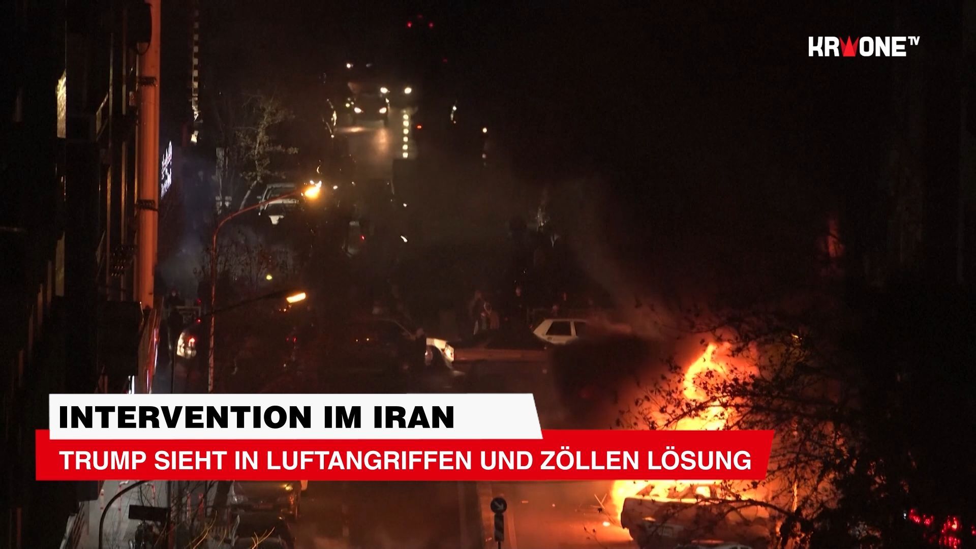 Video: Trump droht Iran-Verbündeten mit neuen Zöllen