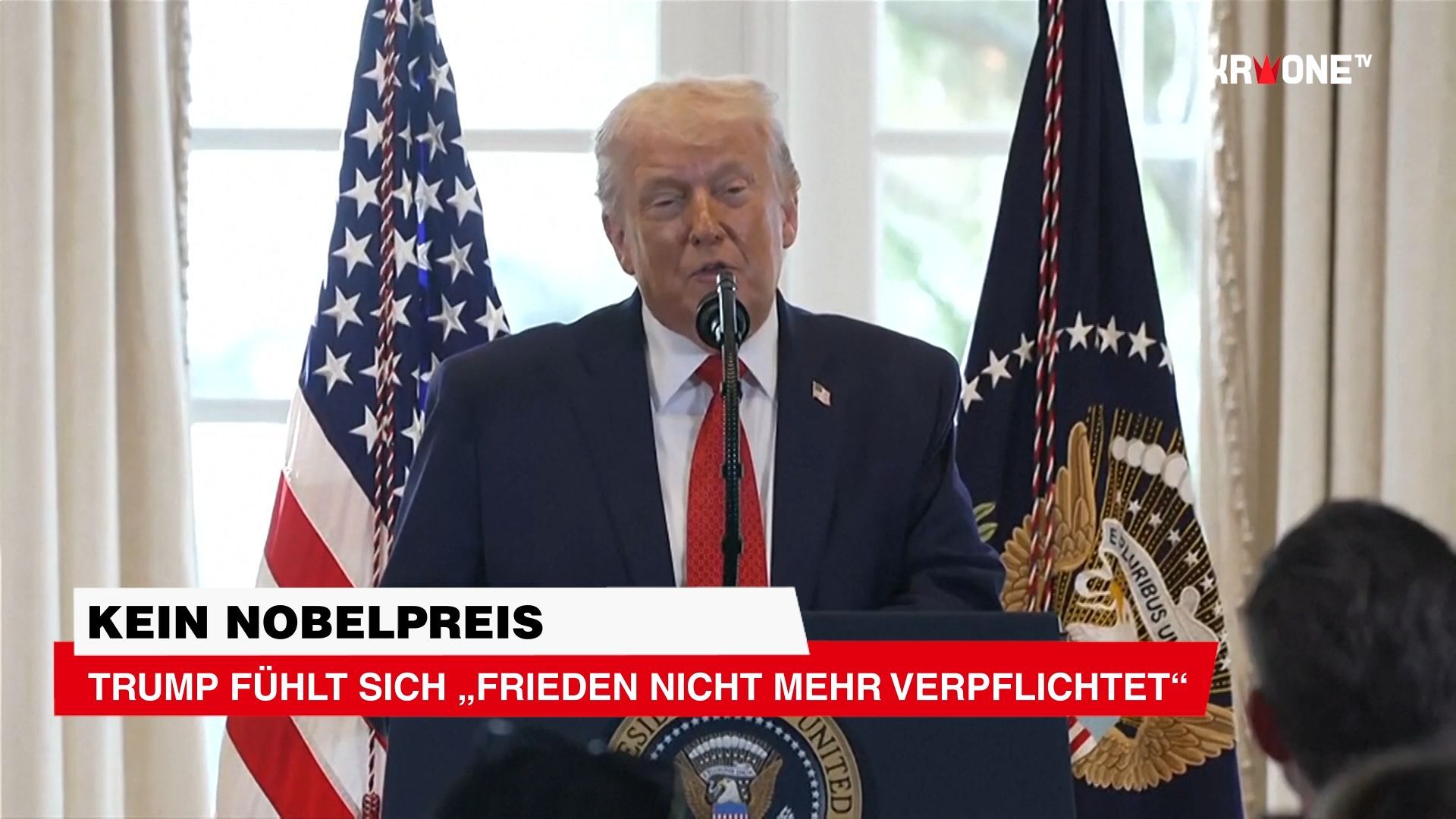 Video: Trump fühlt sich „Frieden nicht mehr verpflichtet“