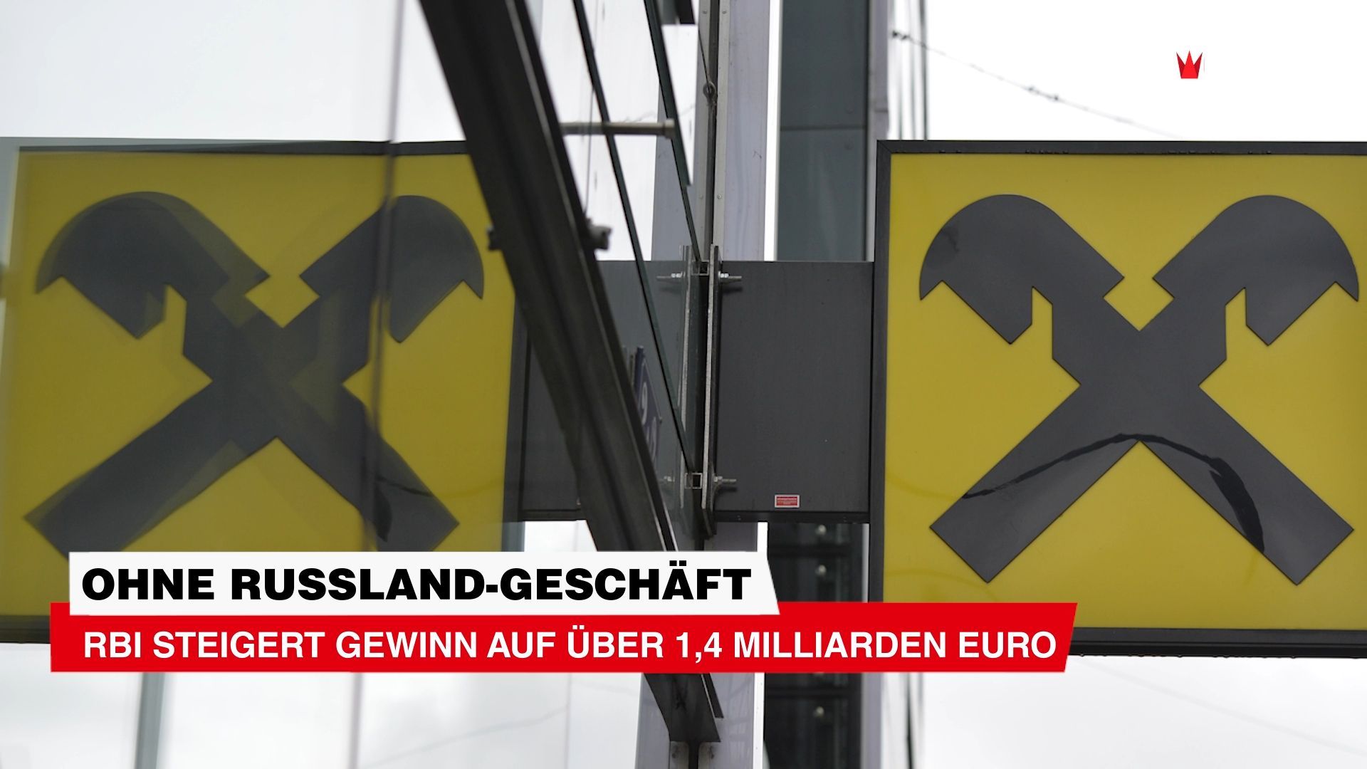 Video: RBI steigert Gewinn auf über 1,4 Milliarden Euro