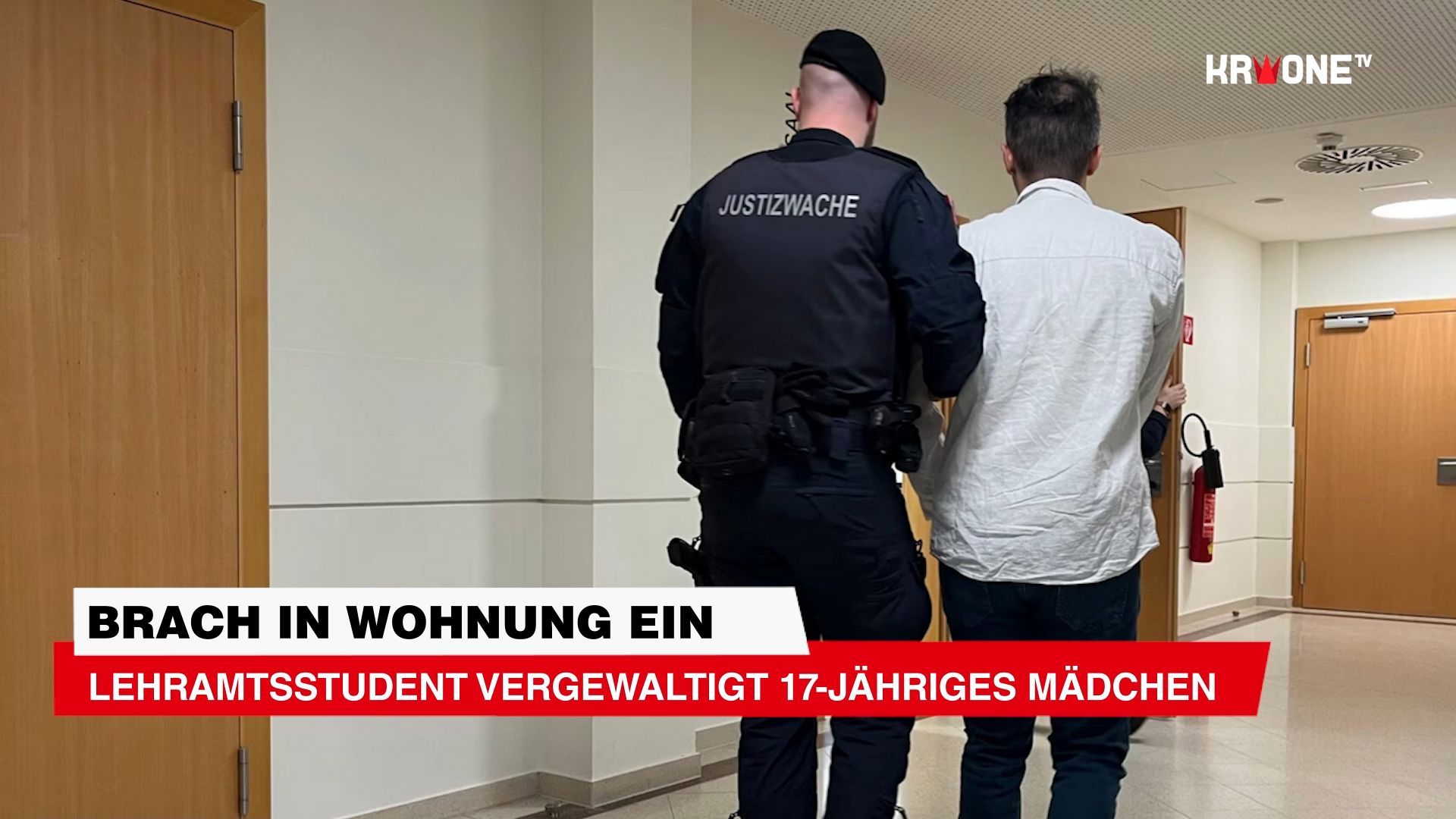 Video: Lehramtsstudent vergewaltigt 17-jähriges Mädchen bei Wohnungseinbruch