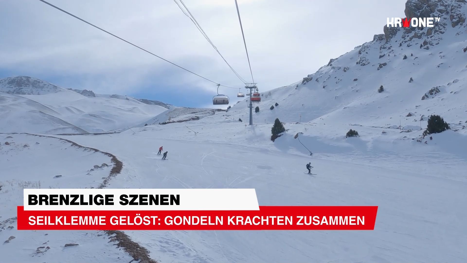 Video: Seilklemme gelöst: Gondeln krachten zusammen