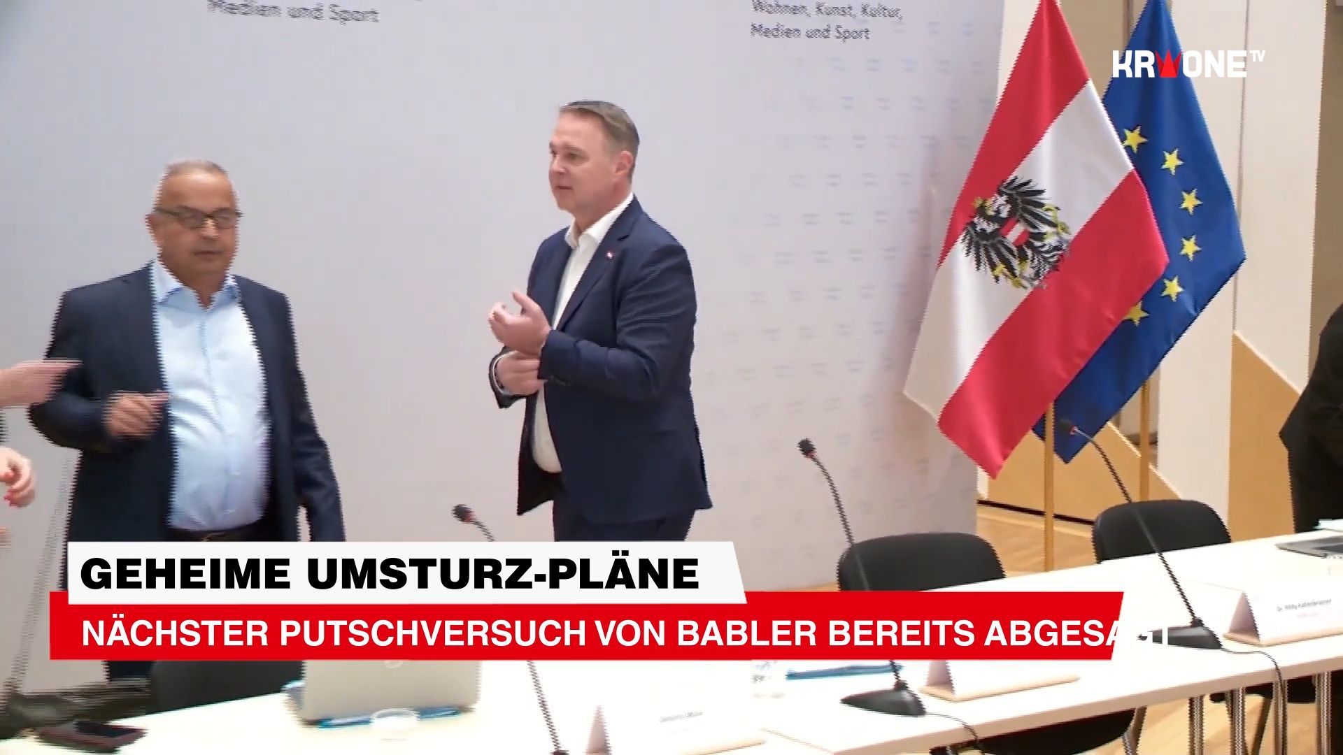Video: Geheime Umsturz-Pläne ++ Nächster Putschversuch von Babler bereits abgesagt