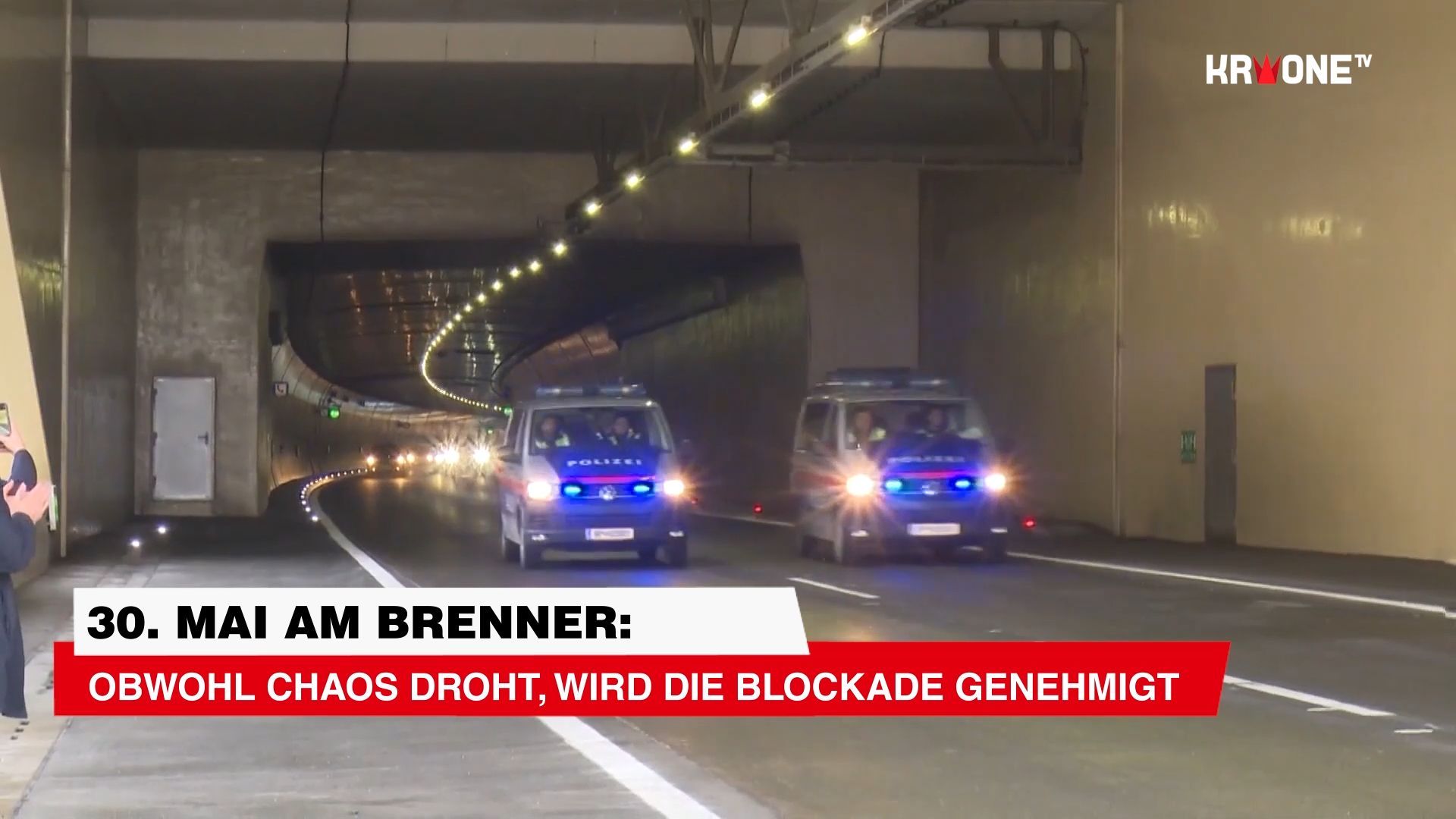 Video: Asfinag warnt vor der Brenner-Blockade am 30. Mai