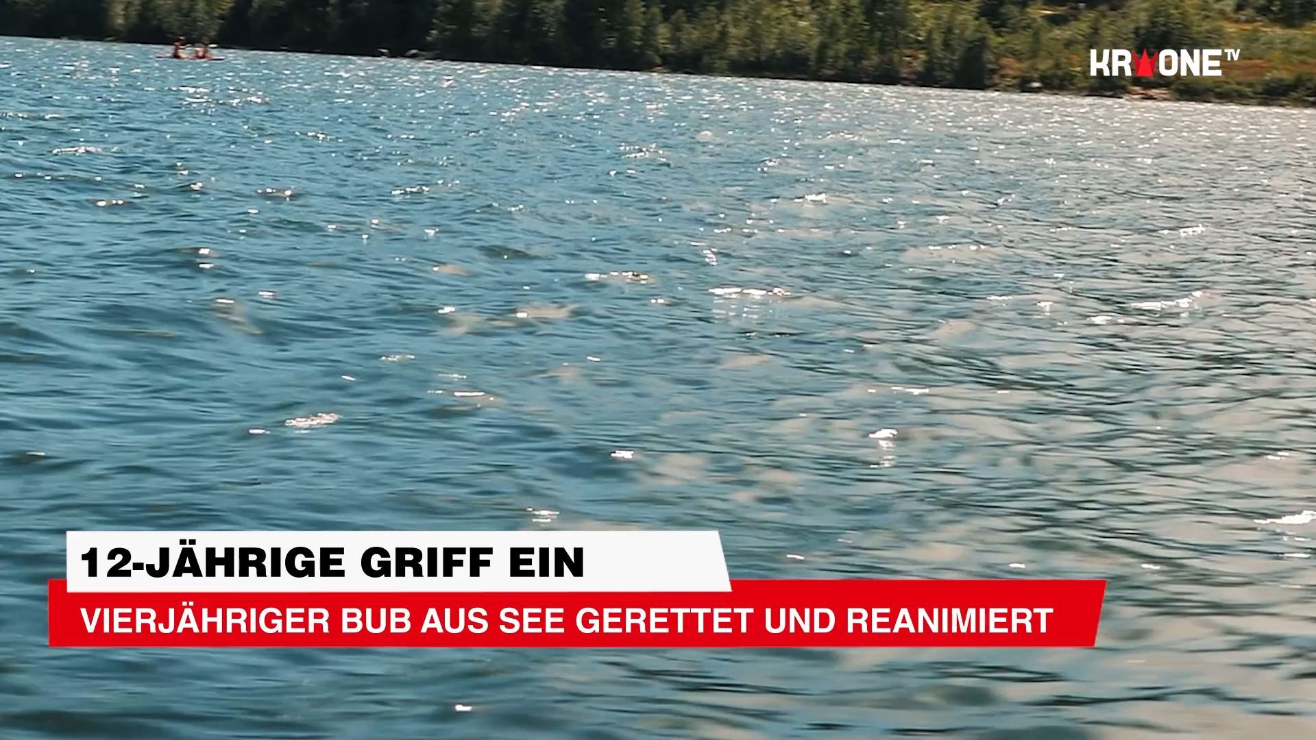 Video: Mädchen (12) griff ein: Vierjähriger Bub aus See gerettet und reanimiert