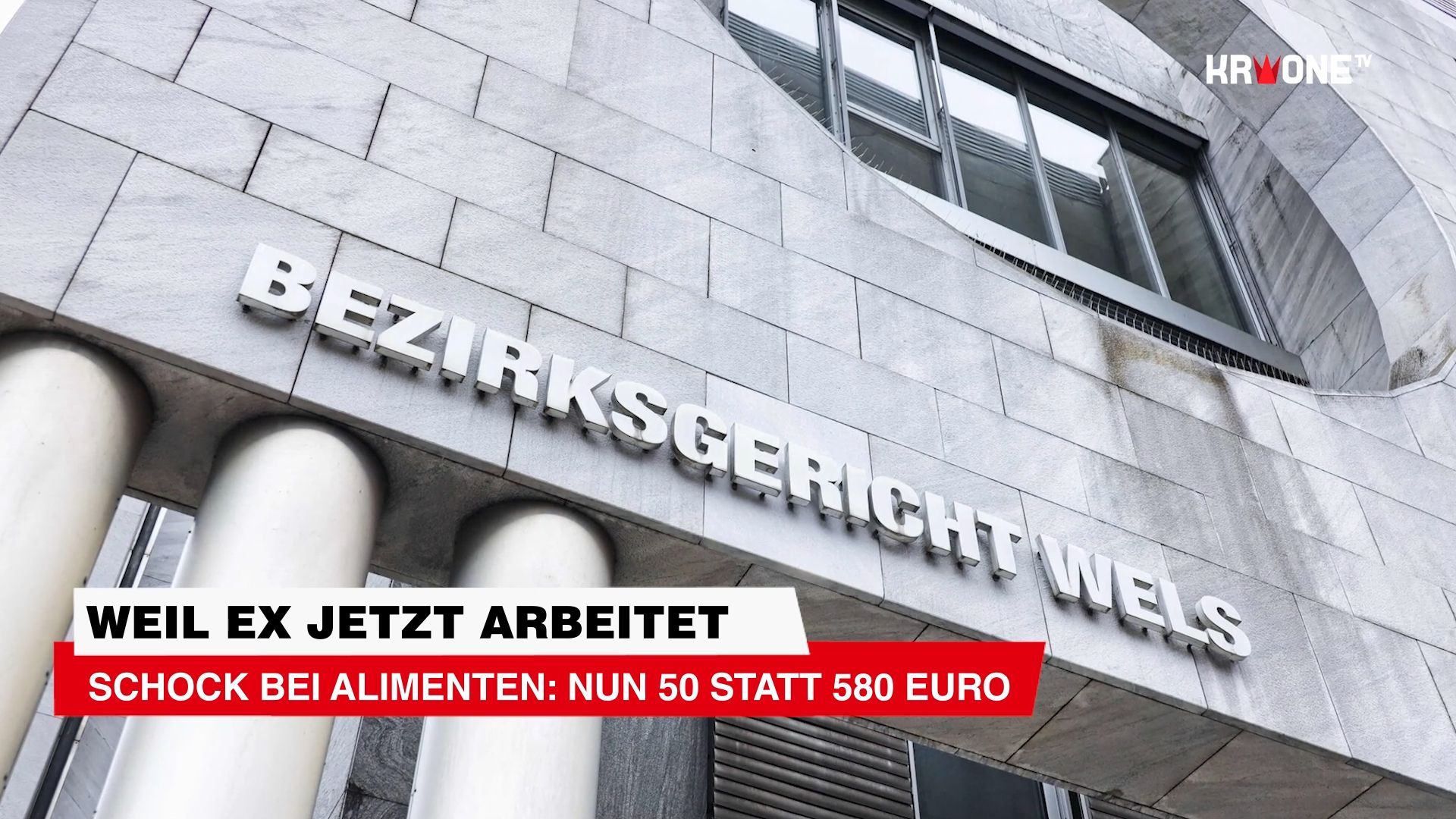 Video: Weil Ex jetzt arbeitet: Schock bei Alimenten: Nun 50 statt 580 Euro
