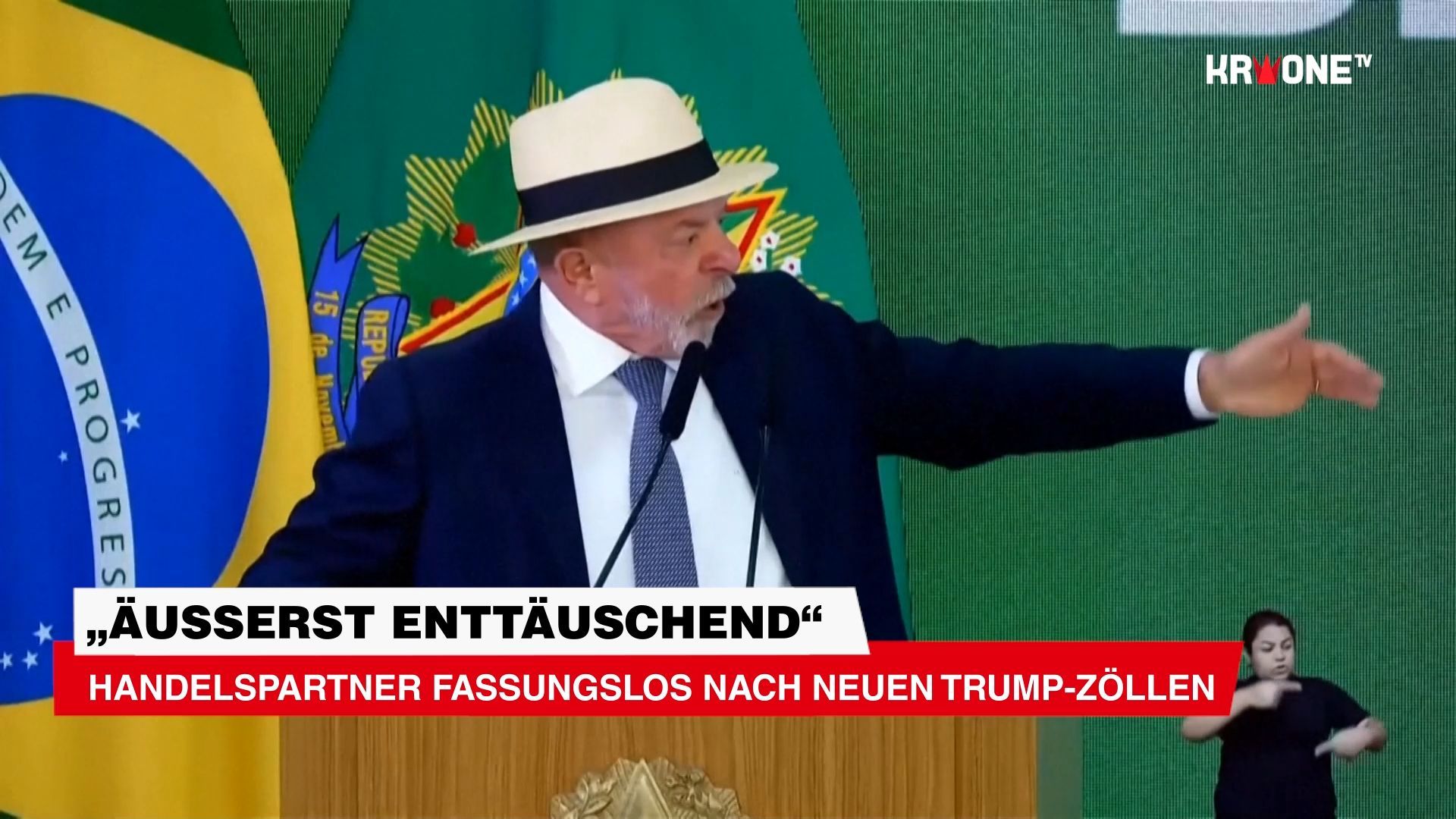 Video: Handelspartner fassungslos nach neuen Trump-Zöllen
