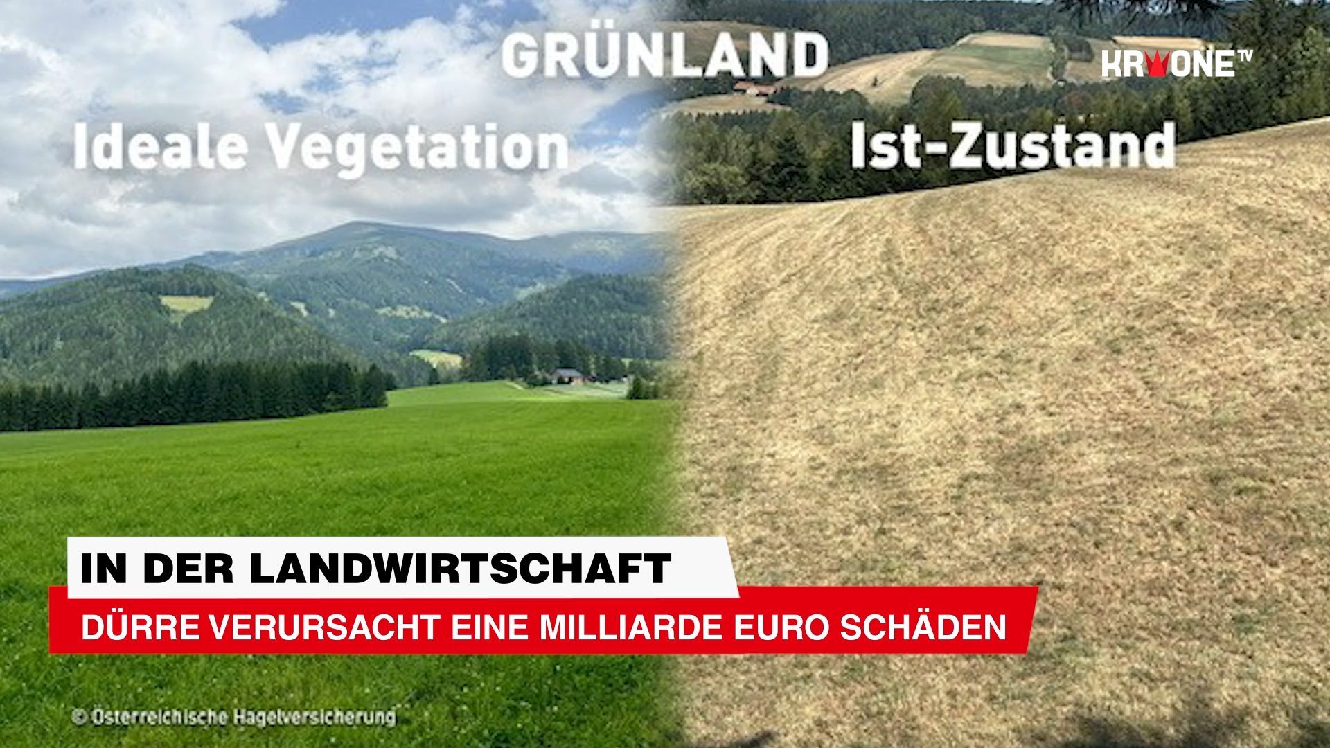 Video: Dürre verursacht eine Milliarde Euro Schäden