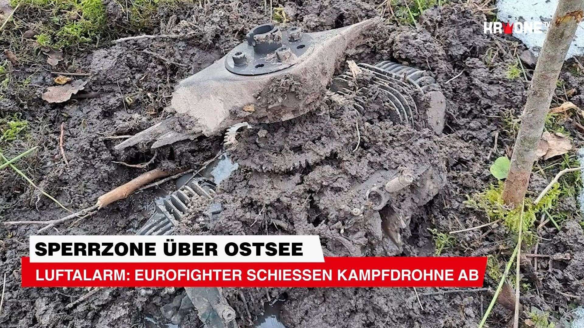 Video: Luftalarm: Eurofighter schießen Kampfdrohne ab