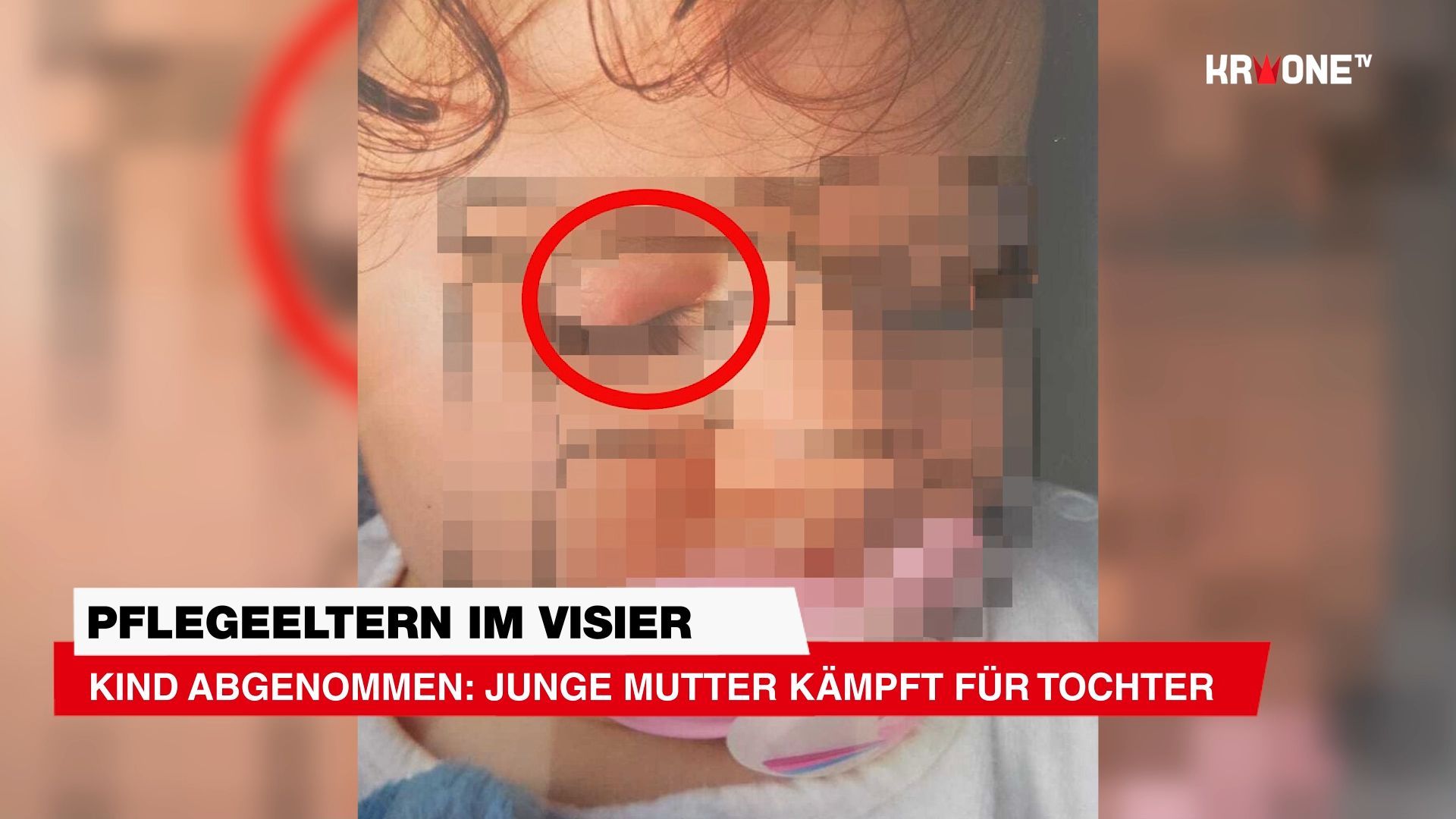 Video: Kind abgenommen: Junge Mutter kämpft für Tochter