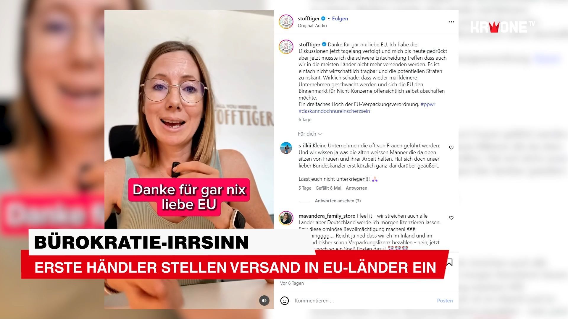 Video: Bürokratie-Irrsinn - Erste Händler stellen Versand in EU-Länder ein