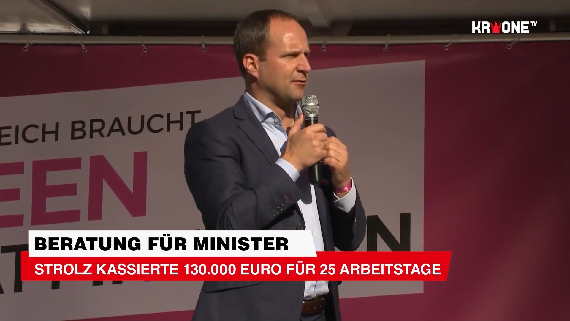 Video: Beratung für Minister: Strolz kassierte 130.000 Euro für 25 Arbeitstage