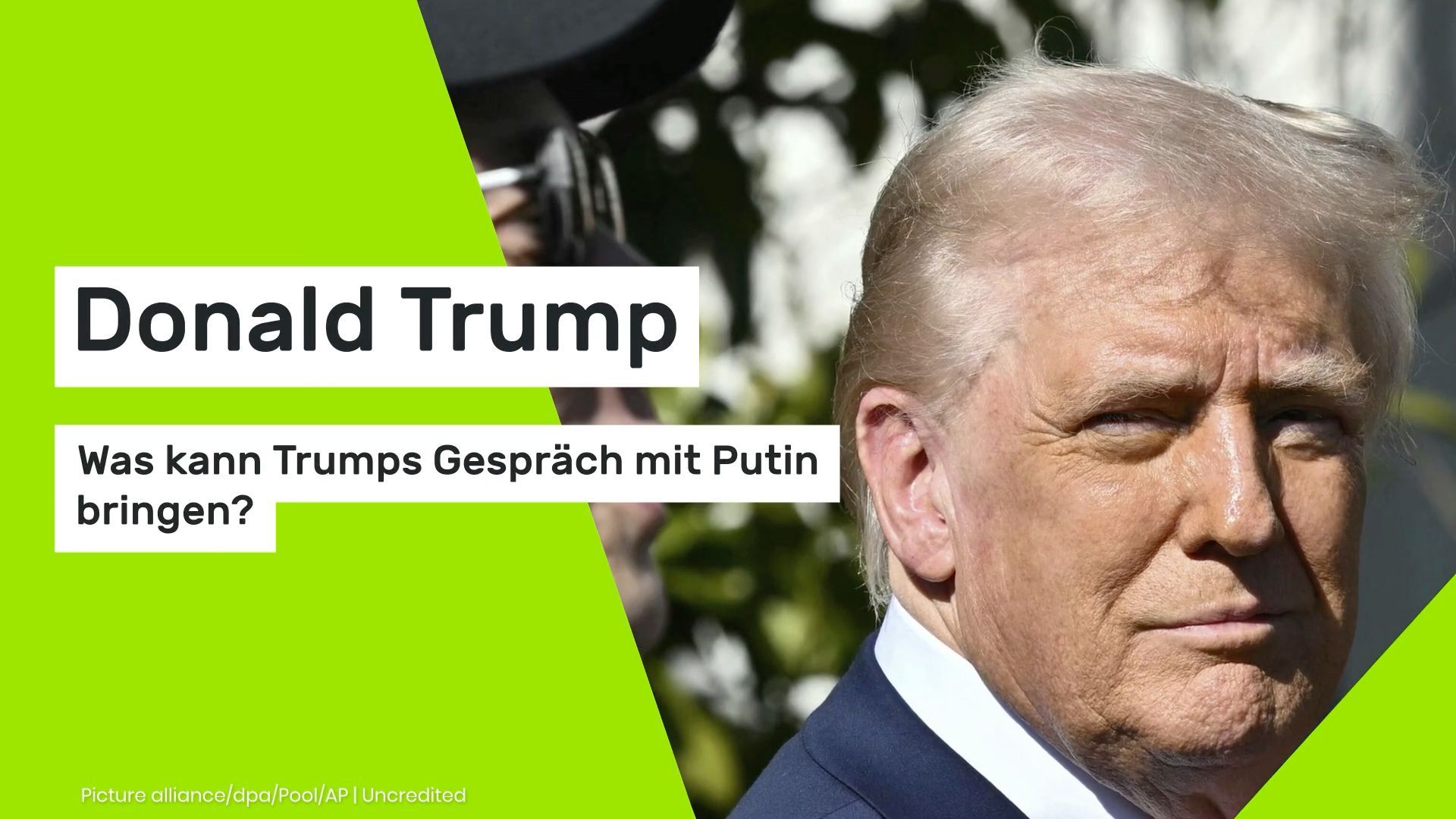 Donald Trump: Was kann Trumps Gespräch mit Putin bringen?