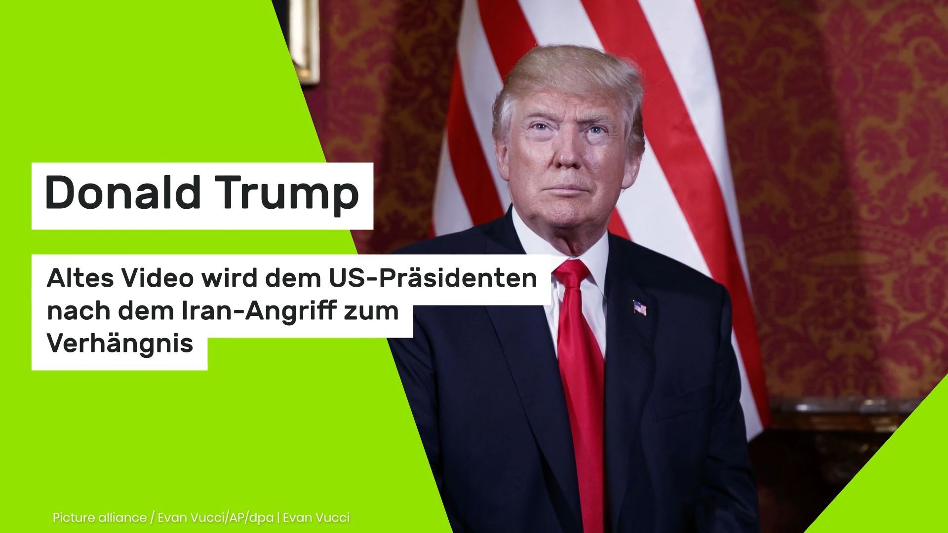 Donald Trump: Altes Video wird dem US-Präsidenten nach dem Iran-Angriff zum Verhängnis