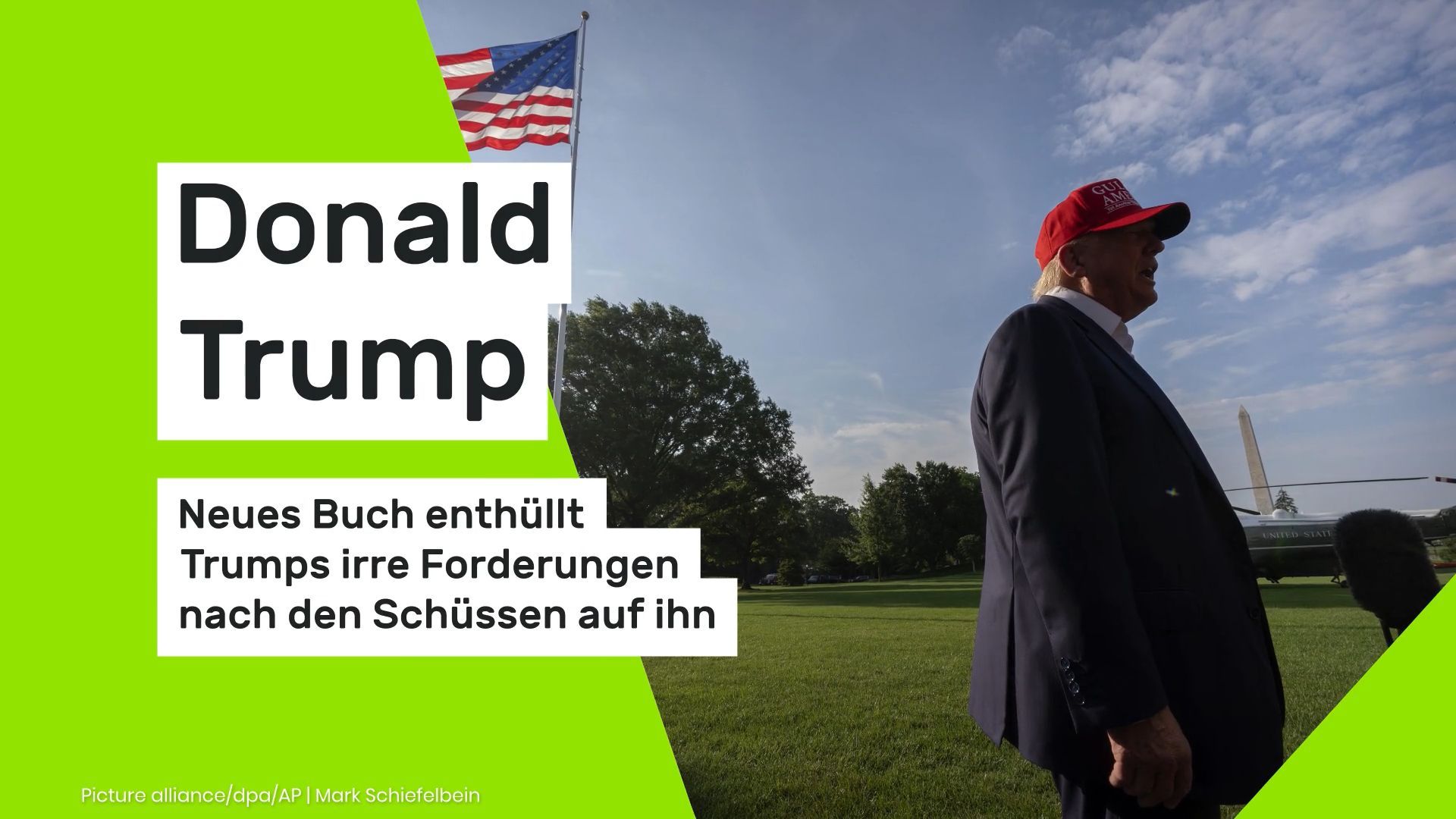 Video: Donald Trump: Neues Buch enthüllt Trumps irre Forderungen nach den Schüssen auf ihn