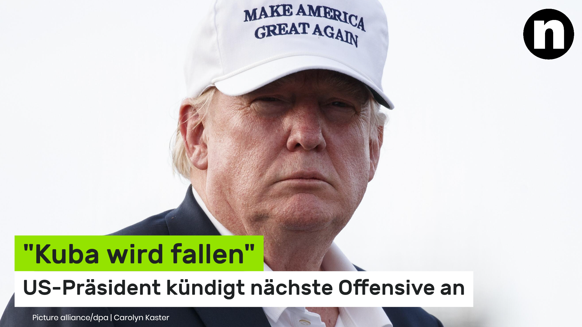 Video: Donald Trump: "Kuba wird fallen" – US-Präsident kündigt nächste Offensive an