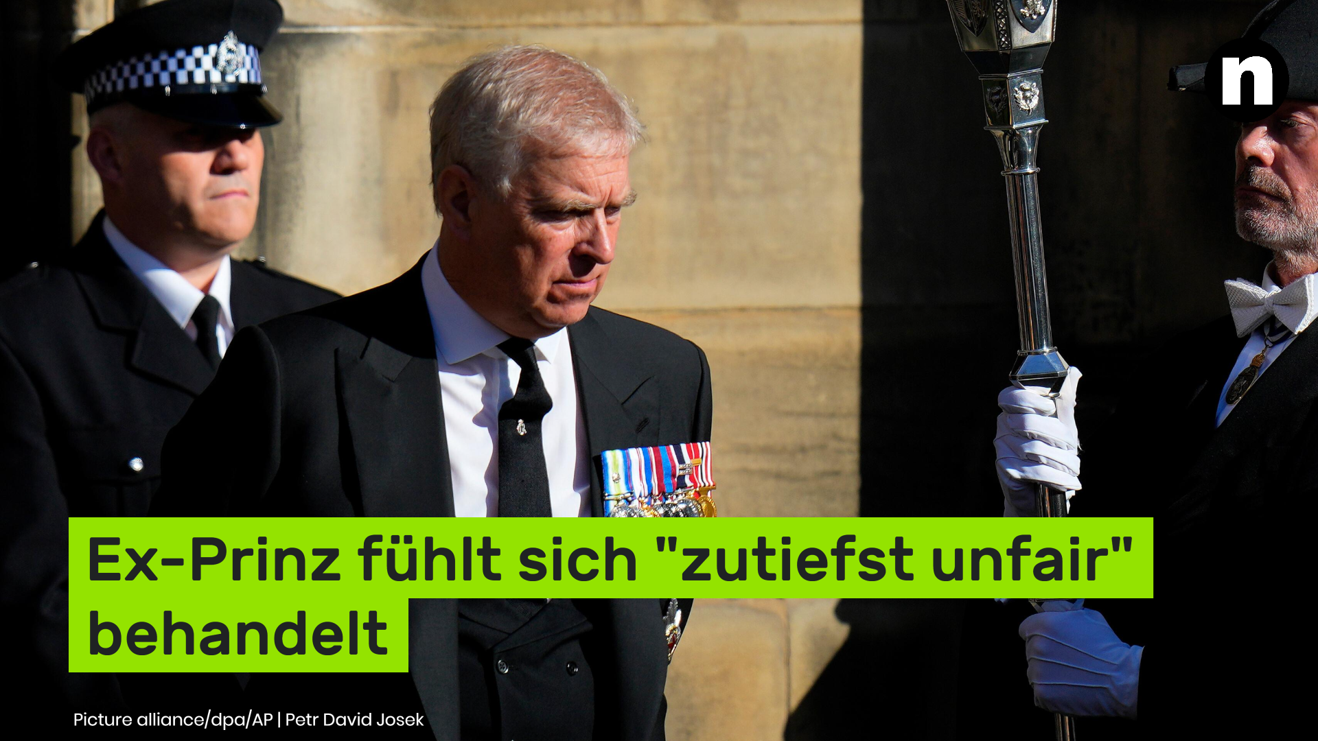 Video: Ex-Prinz fühlt sich "zutiefst unfair" behandelt
