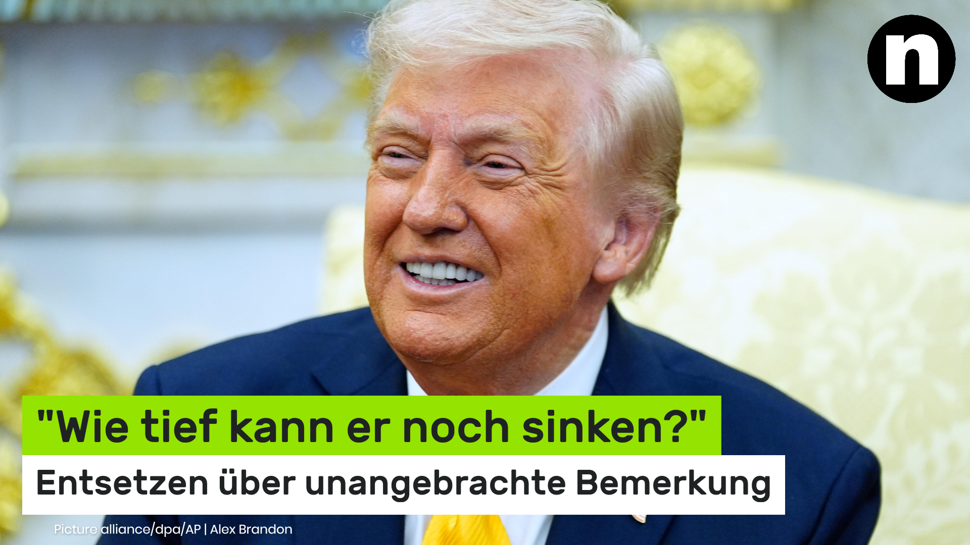 Video: Donald Trump: "Wie tief kann er noch sinken?" - Entsetzen über unangebrachte Bemerkung