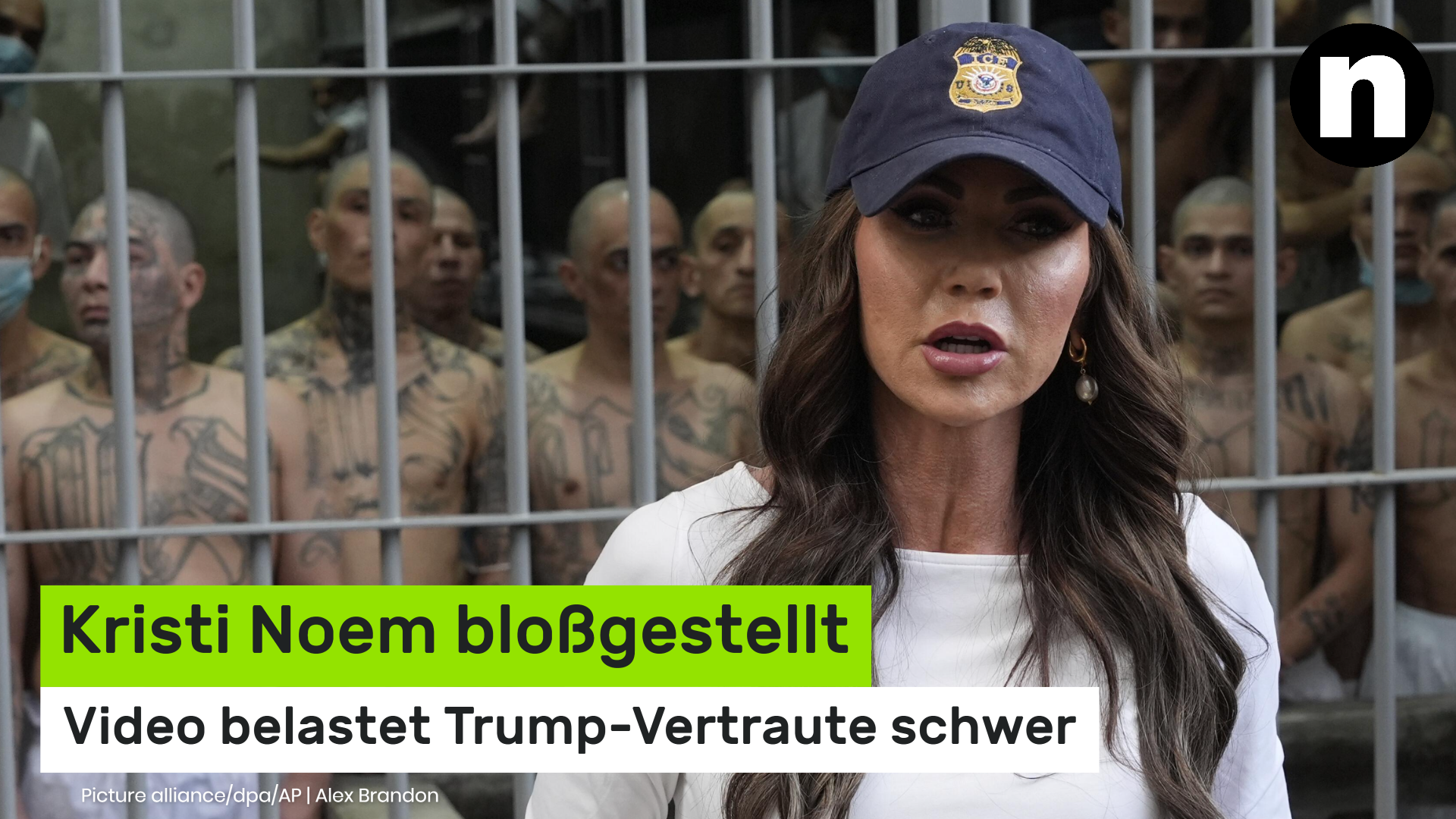 Kristi Noem bloßgestellt: ICE-Skandal in den USA - Video belastet Trump-Vertraute schwer
