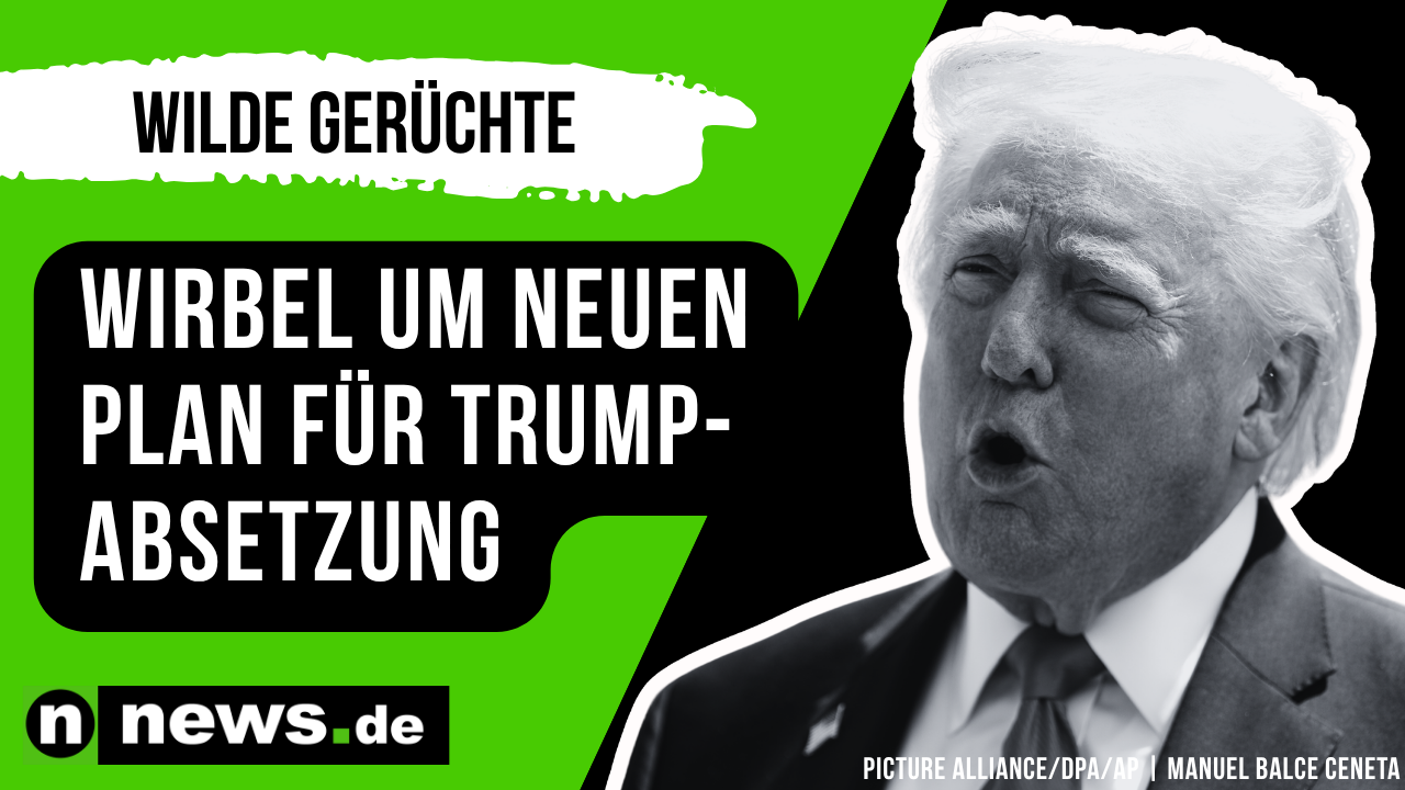 Video: Donald Trump: Gerüchte immer wilder - Wirbel um neuen Plan für Trump-Absetzung