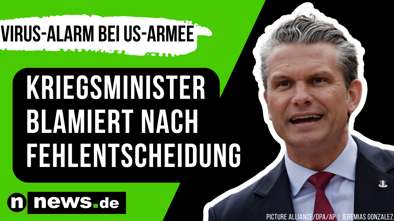 Video: Pete Hegseth: Trump-Kriegsminister blamiert nach Fehlentscheidung - Virus-Alarm stoppt US-Armee