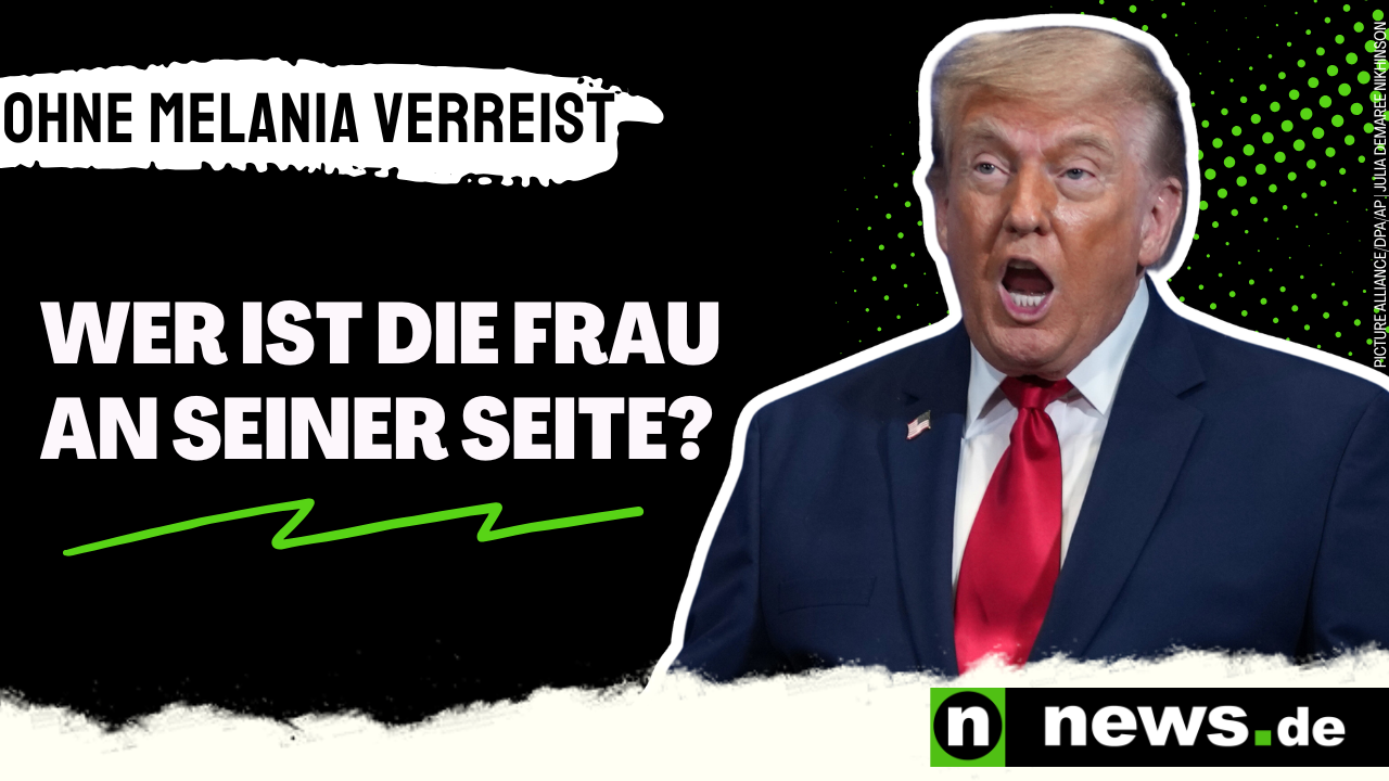 Video: Donald Trump: Ohne Melania verreist - wer ist die Frau an seiner Seite?