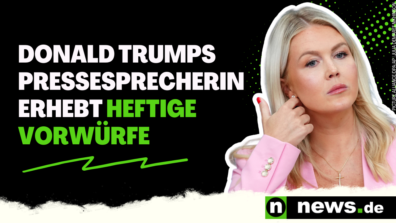 Video: Donald Trump: Pressesprecherin erhebt heftige Vorwürfe – "Washington-Betrug" um die Epstein-Akten