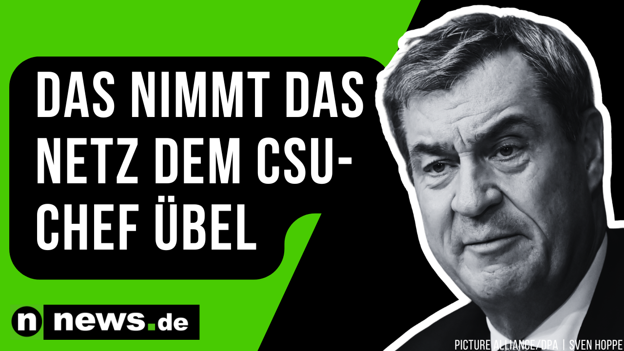 Video: Markus Söder bei Instagram: "Geisteskrank im Endstadium!" Das nimmt das Netz dem CSU-Chef übel