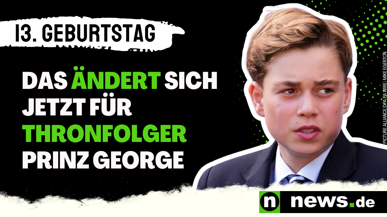 Video: Prinz George feiert 13. Geburtstag: Das ändert sich jetzt für Prinzessin Kates und Prinz Williams Teenie-Sohn
