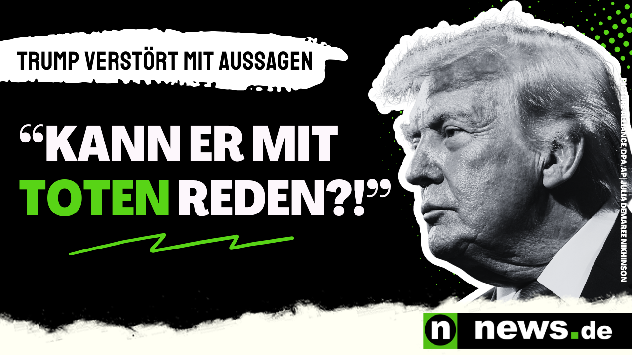 Video: "Kann er mit Toten reden?!" US-Präsident verstört mit irrwitzige Aussagen