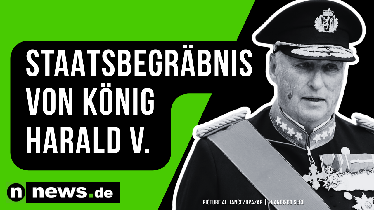 Video: Staatsbegräbnis von König Harald V. von Norwegen: Das muss man zu Ablauf, Royals-Gästen und Live-Übertragung wissen