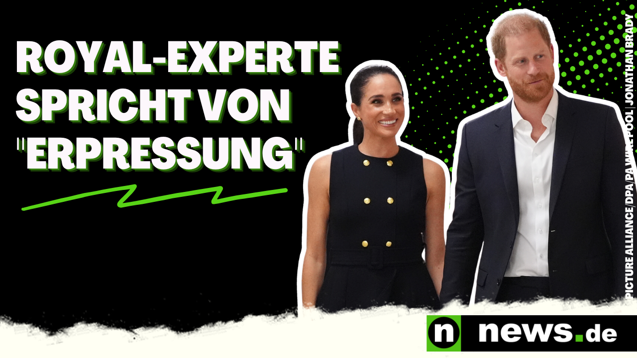Video: Prinz Harry und Herzogin Meghan: Royal-Experte spricht von "Erpressung"