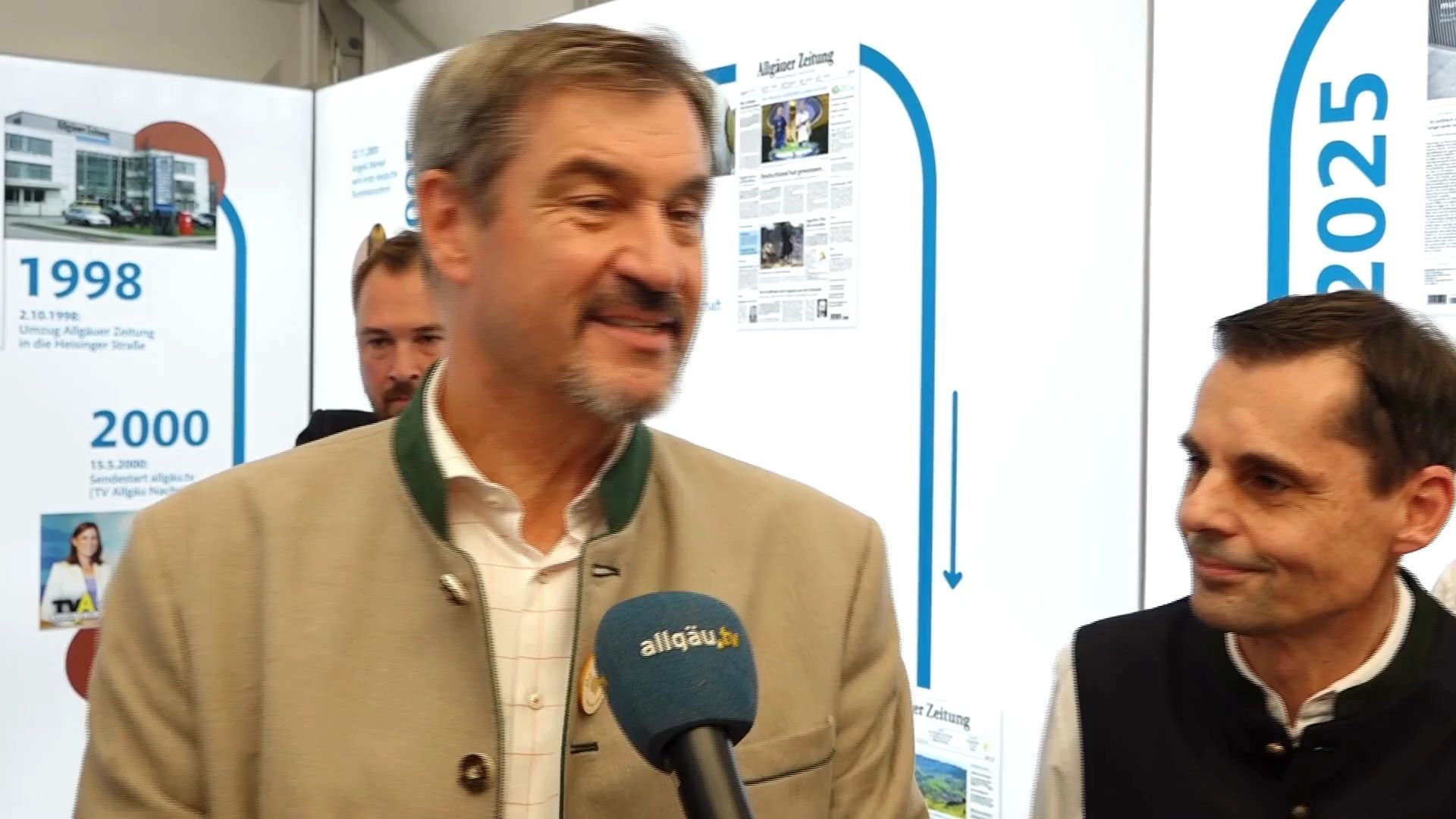 Video: Maxi Schafroth und Neuschwanstein: Bayerns Ministerpräsident Markus Söder im Interview