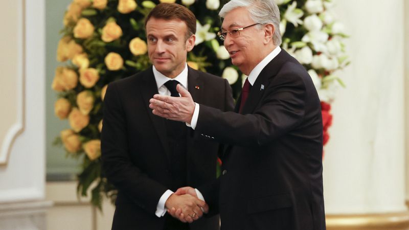 Macron in Kasachstan: „Tiefgehende Übereinstimmungen“