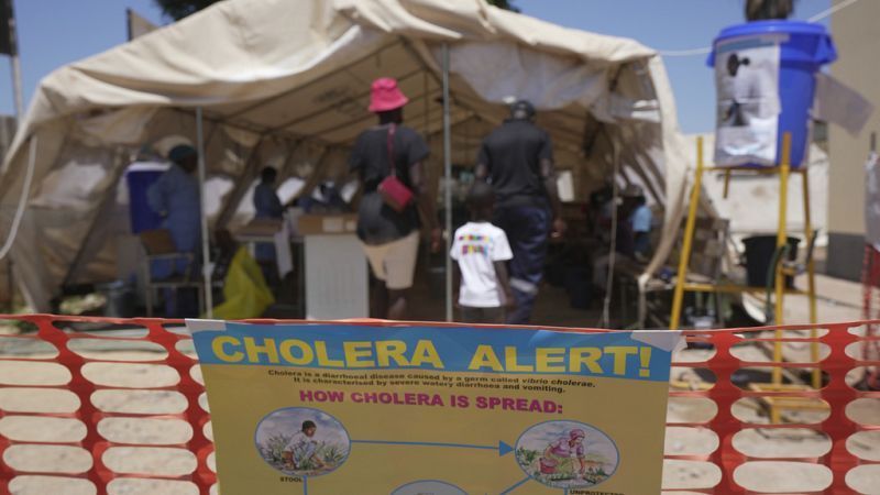 7.000 Verdachtsfälle: Cholera-Ausbruch in Simbabwe könnte auf Nachbarländer übergreifen