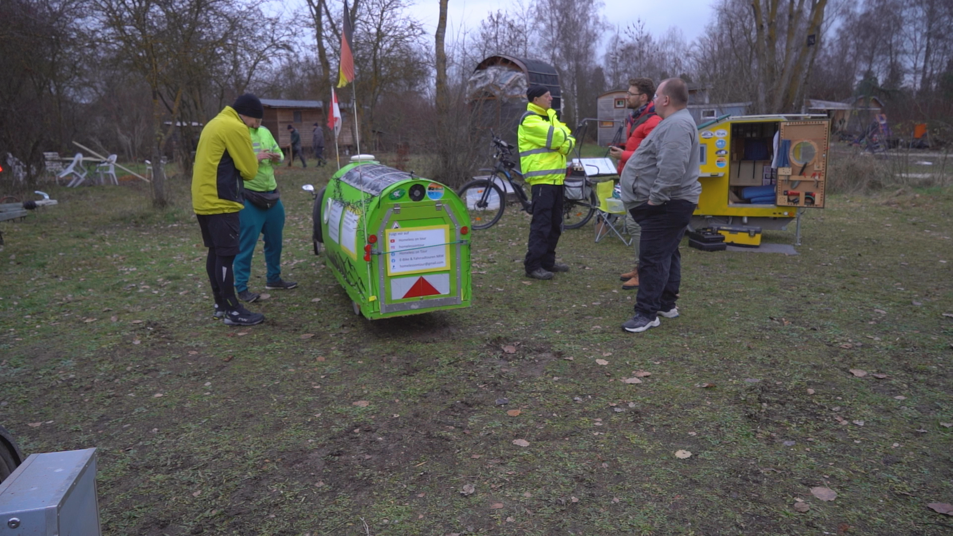 Regensburg: Rad-Camper treffen sich im Königreich Samuelien