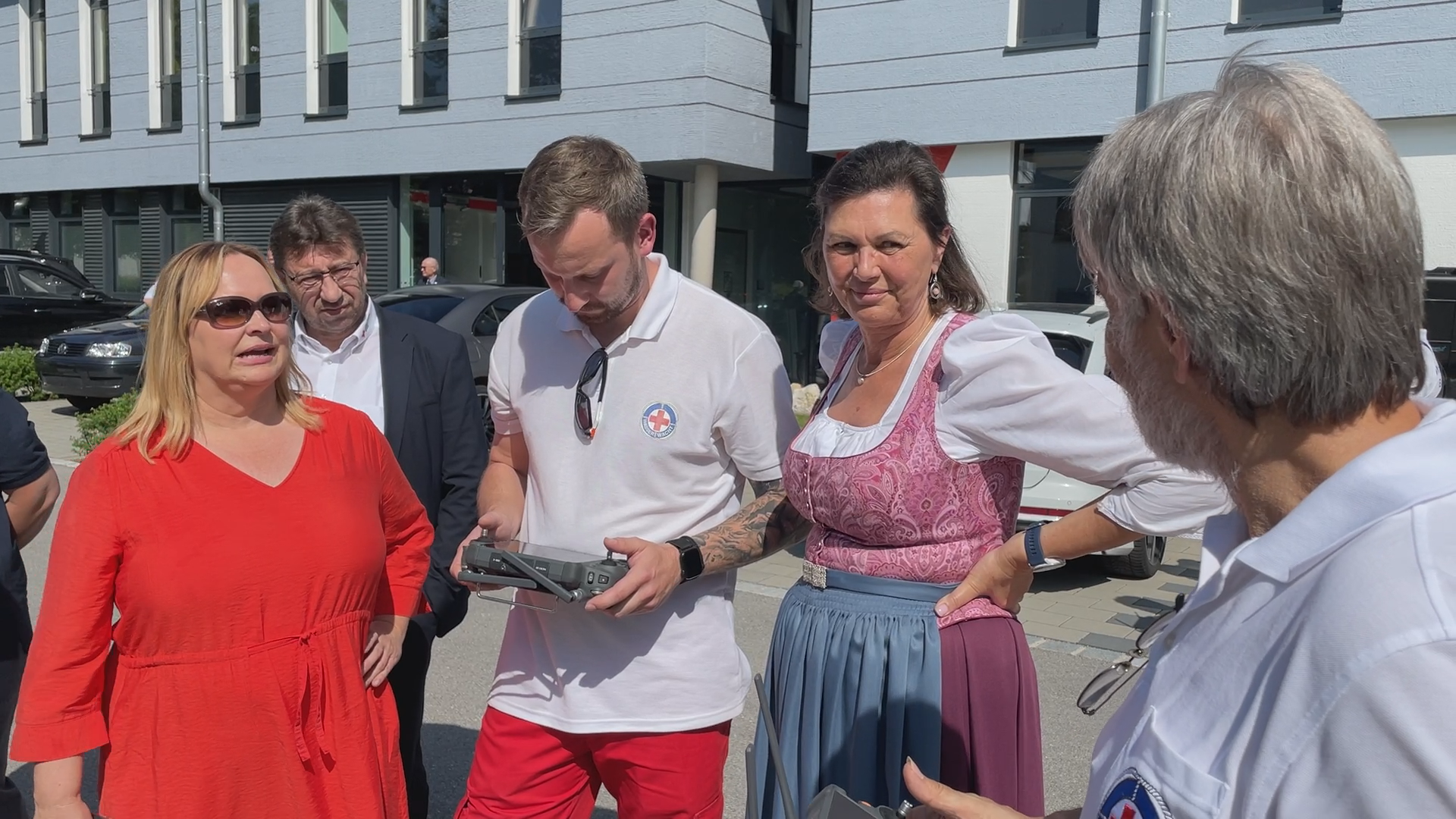 Video: Landtagspräsidentin Ilse Aigner zu Besuch im Landkreis Altötting
