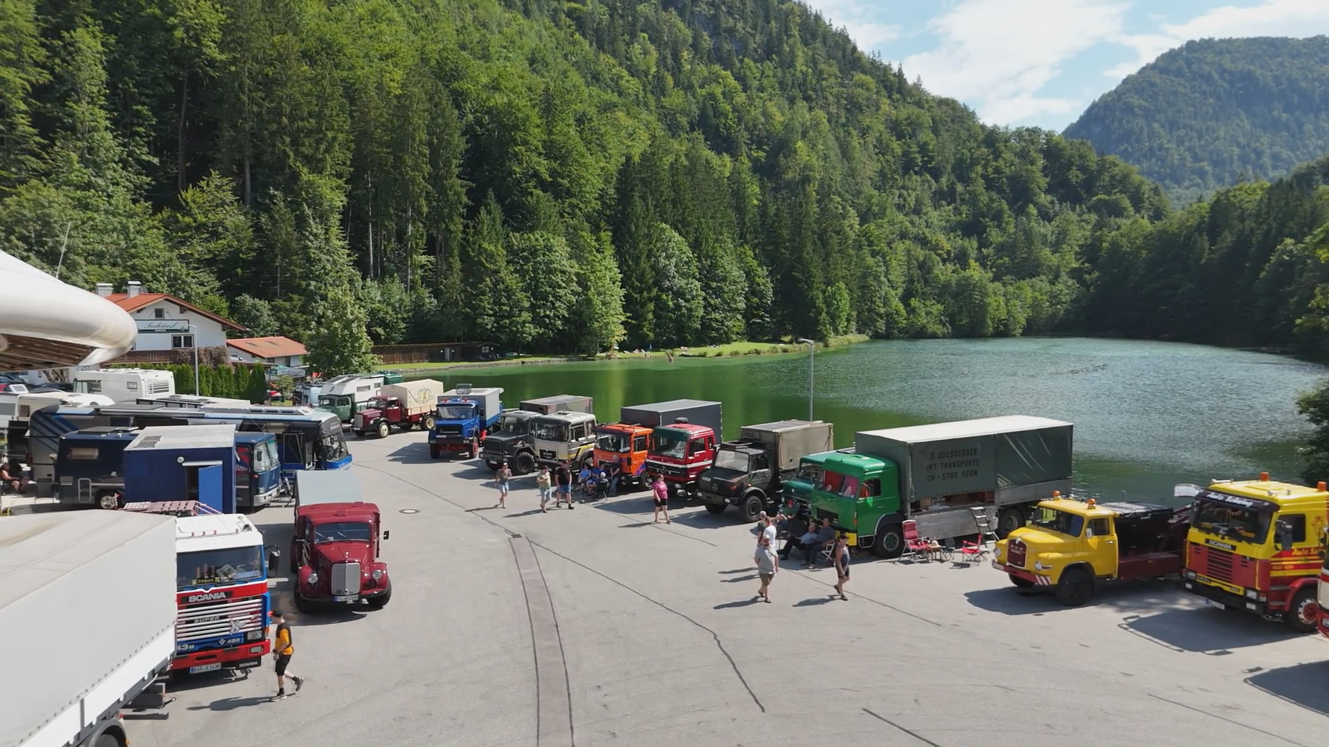 Video: Rekordbeteiligung beim 7. Inzeller Lkw-Oldtimertreffen