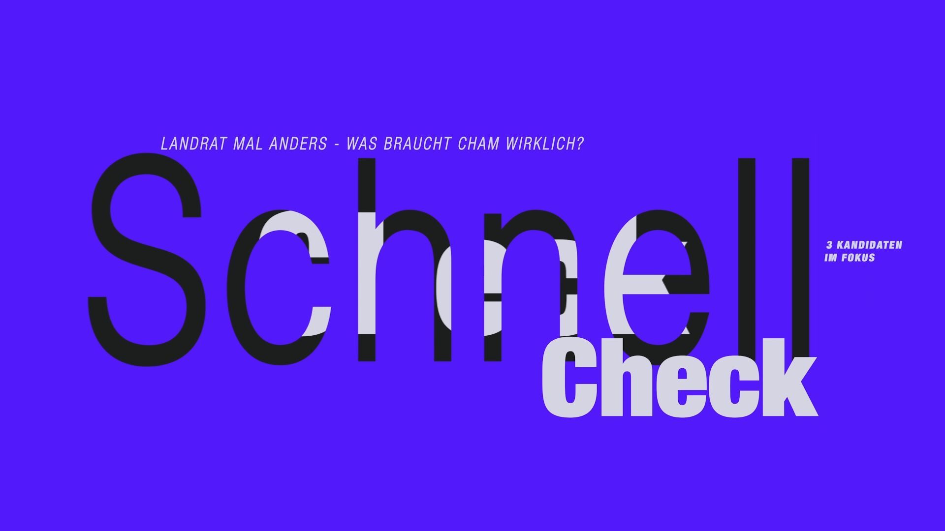 Video: Landrat mal anders - Was braucht Cham wirklich?