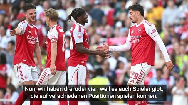 Arteta to Havertz's Competition: 