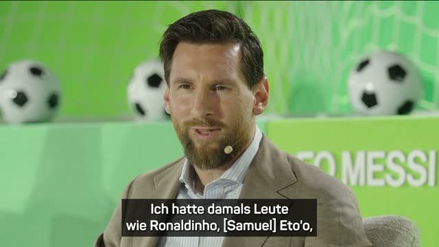 Messi: Ronaldinho und Xavi nahmen mir die Nervosität