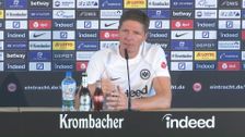 That's what Eintracht Frankfurt head coach Oliver Glasner says about the resignation of Martin 