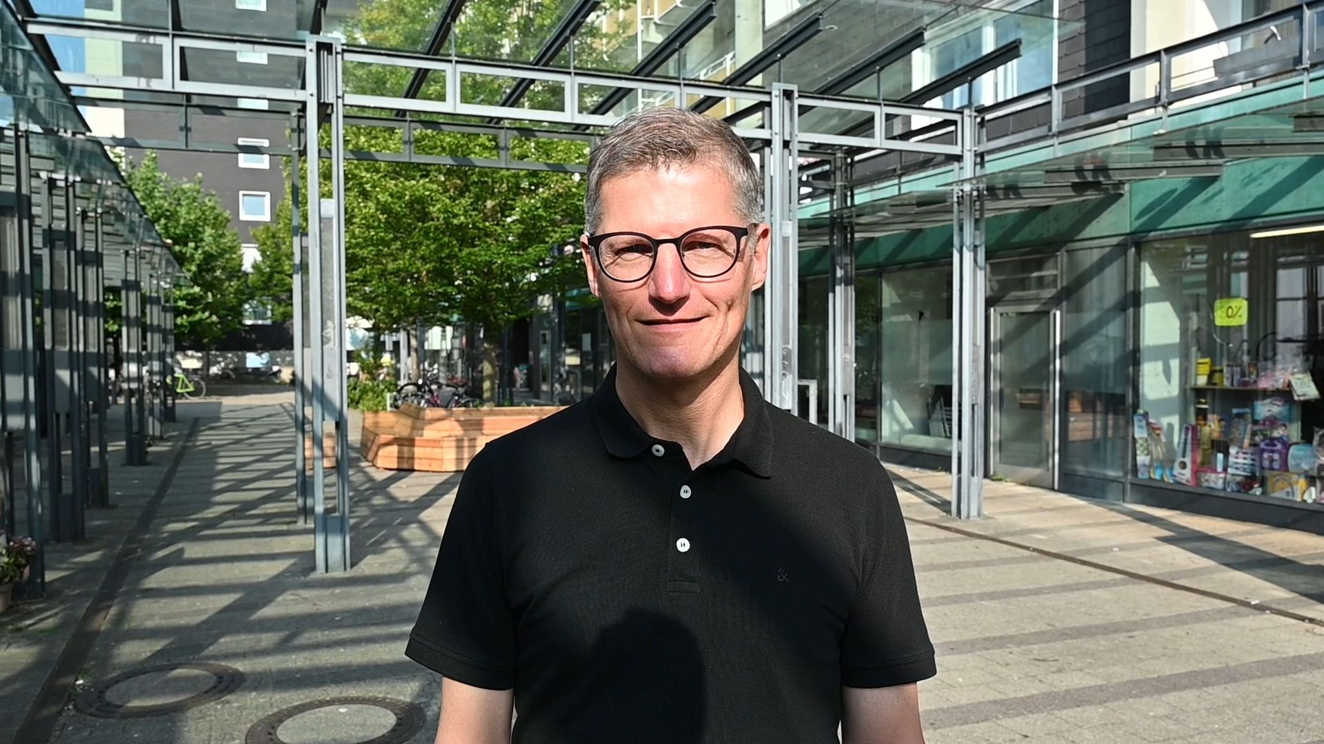 Münster: Bündnis 90/Die Grünen OB-Kandidat Tilman Fuchs