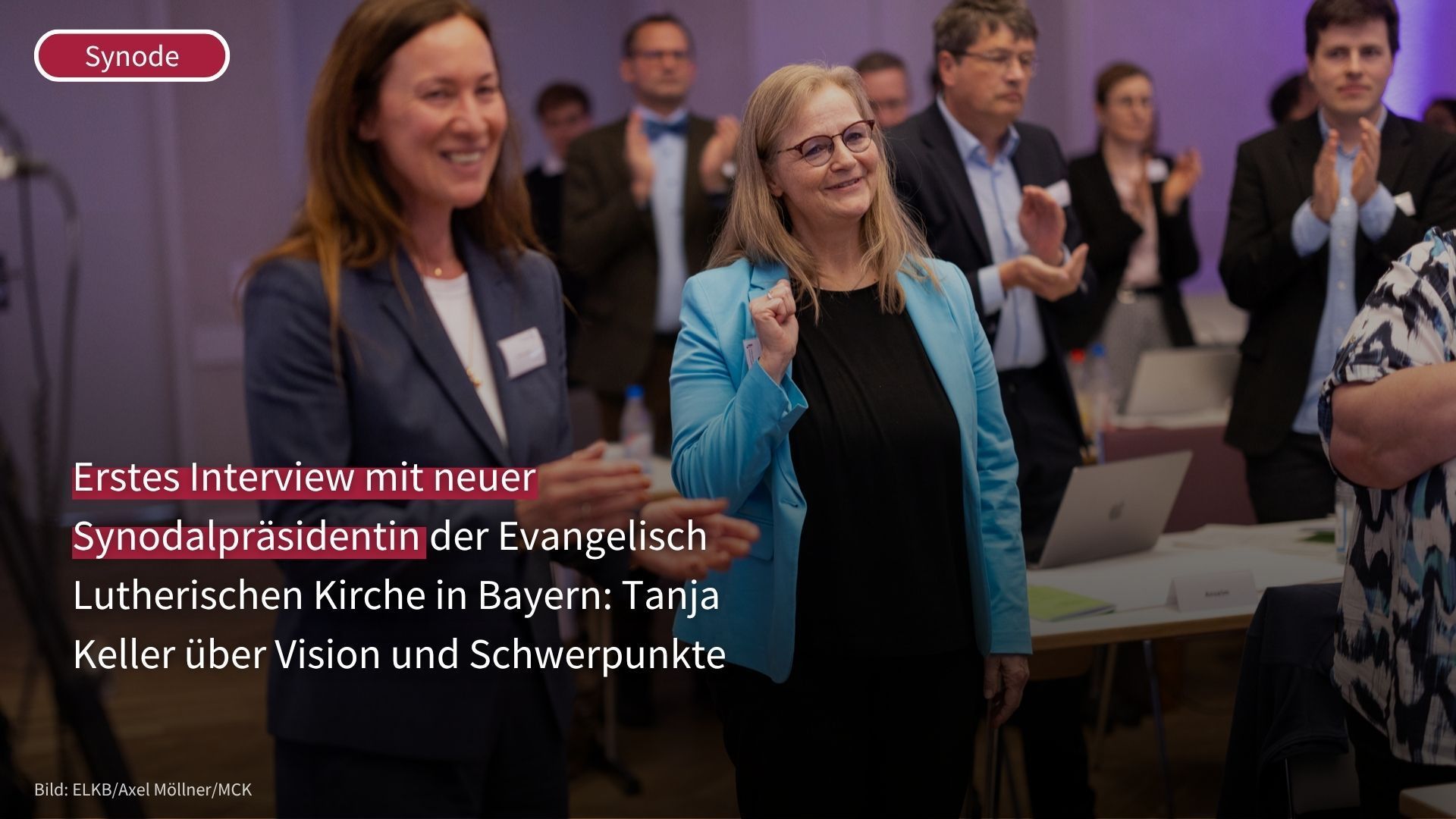 Video: Erstes Interview mit neuer Synodalpräsidentin der ev. luth. Kirche Bayern: Tanja Keller über ihre Vision und Schwerpunkte