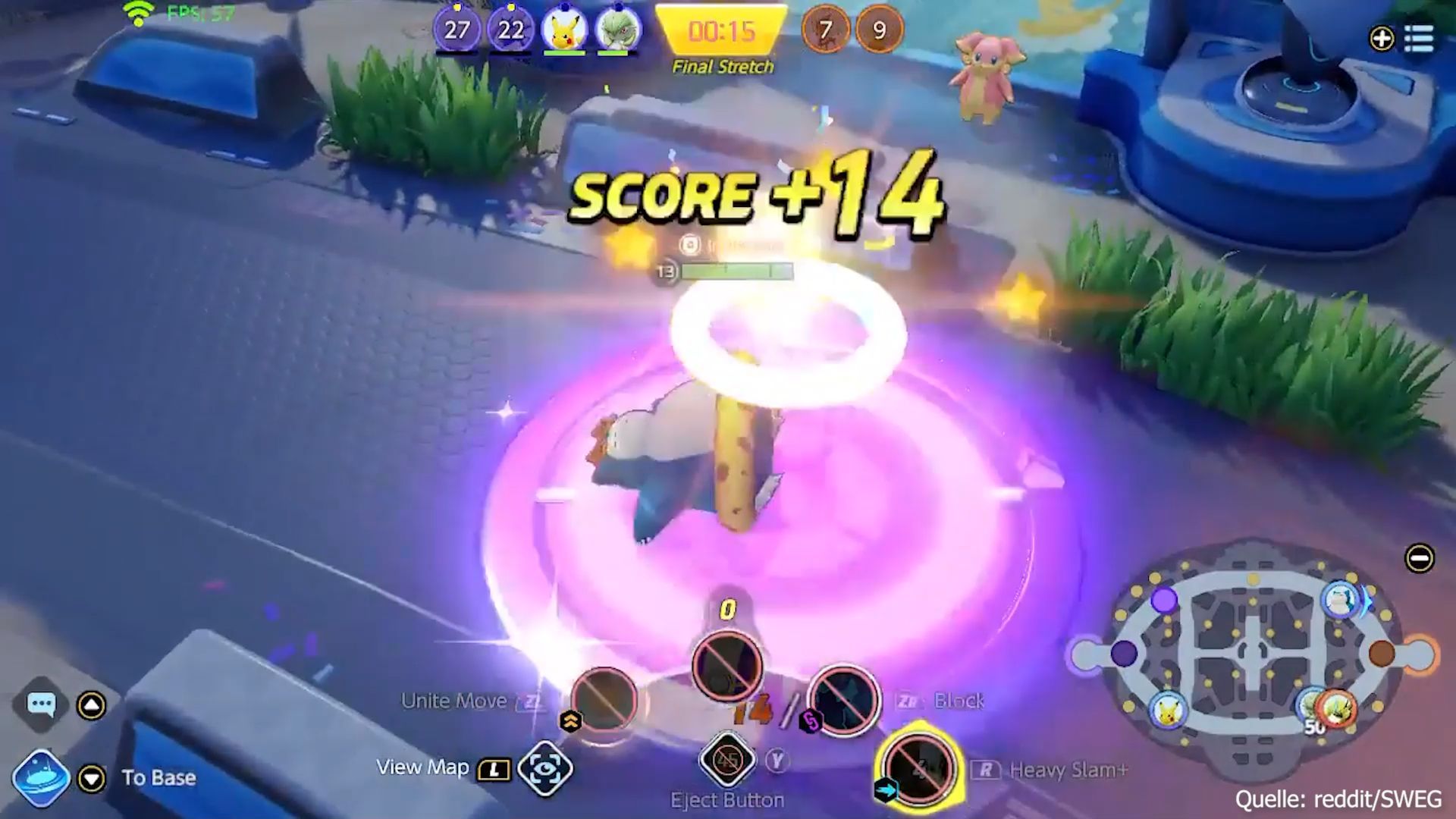 Pokémon Unite Momentos WTF #1