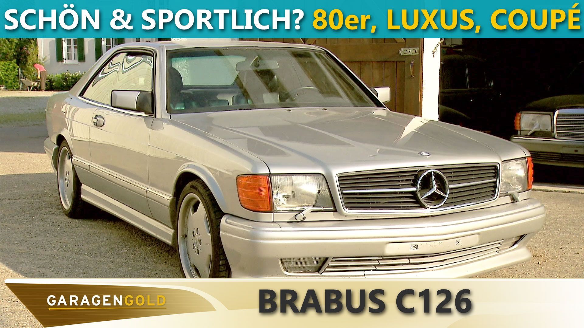 Brabus Mercedes C126 - Beautiful & Sporty? 80s, Luxury, Coupé