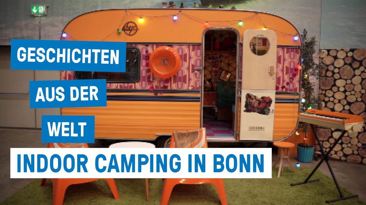 Indoor Camping in Bonn! - Tales from the World