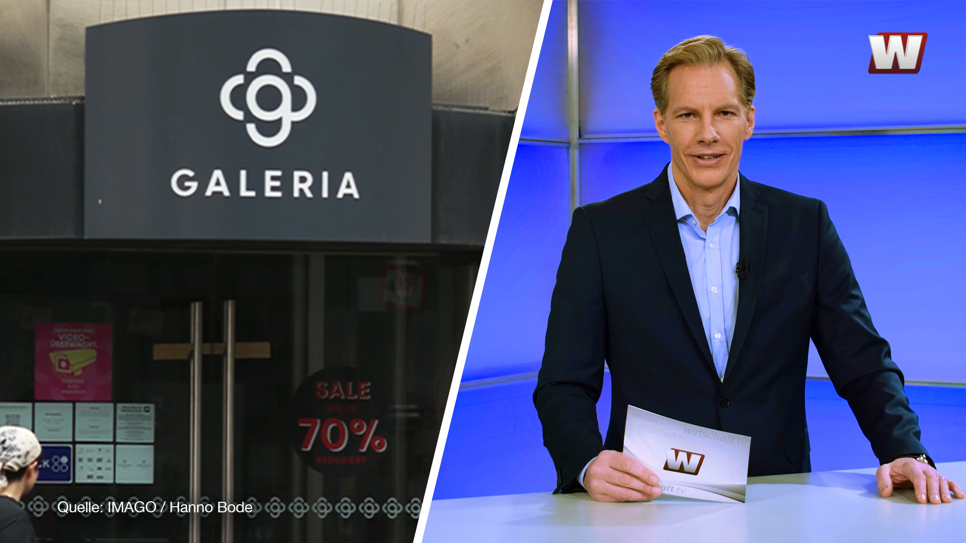 Video: Drohende Schließung von 33 Galeria-Filialen