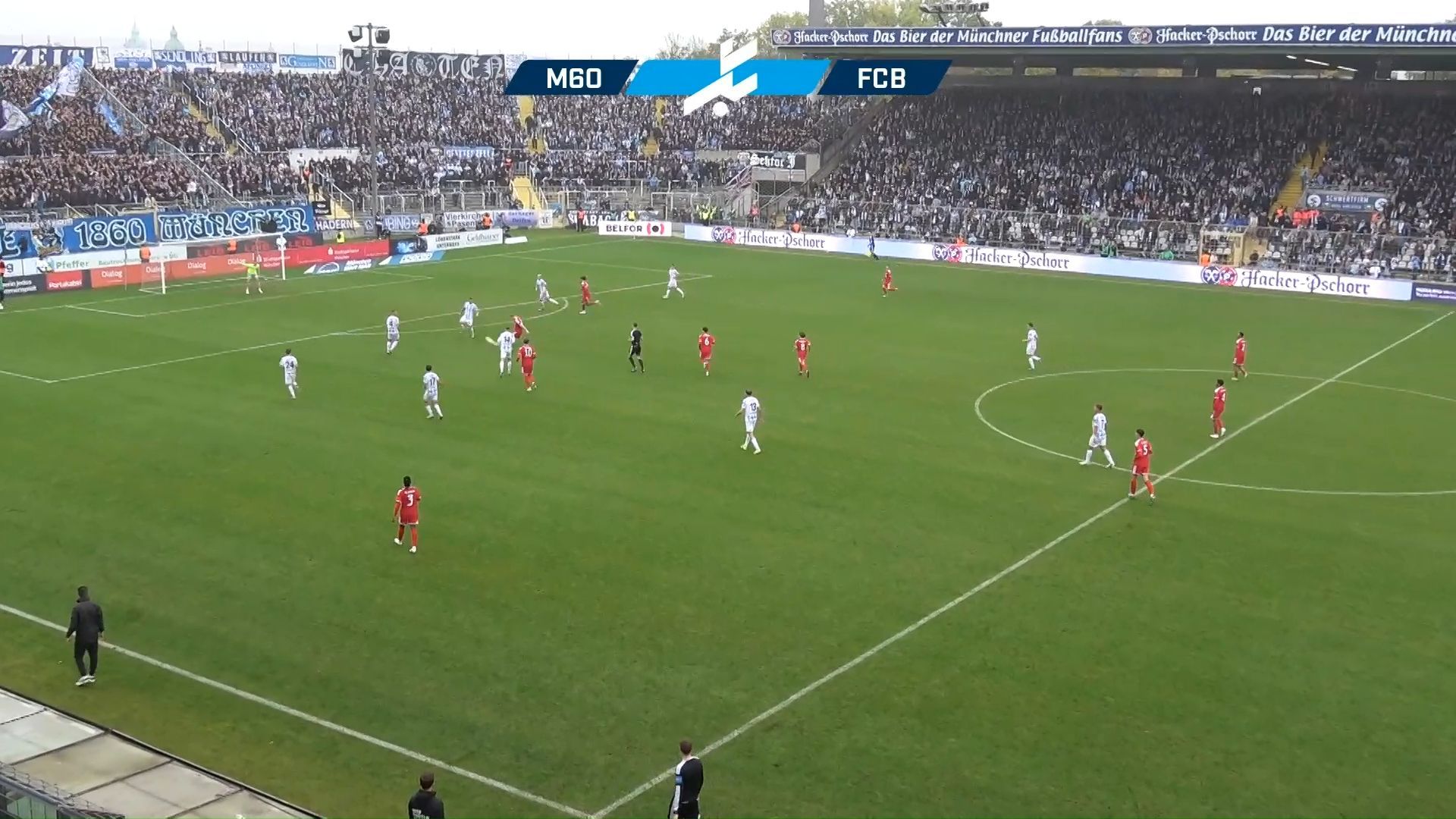 Sehenswerter Weitschuss zur 3:1 Führung im Stadtderby!