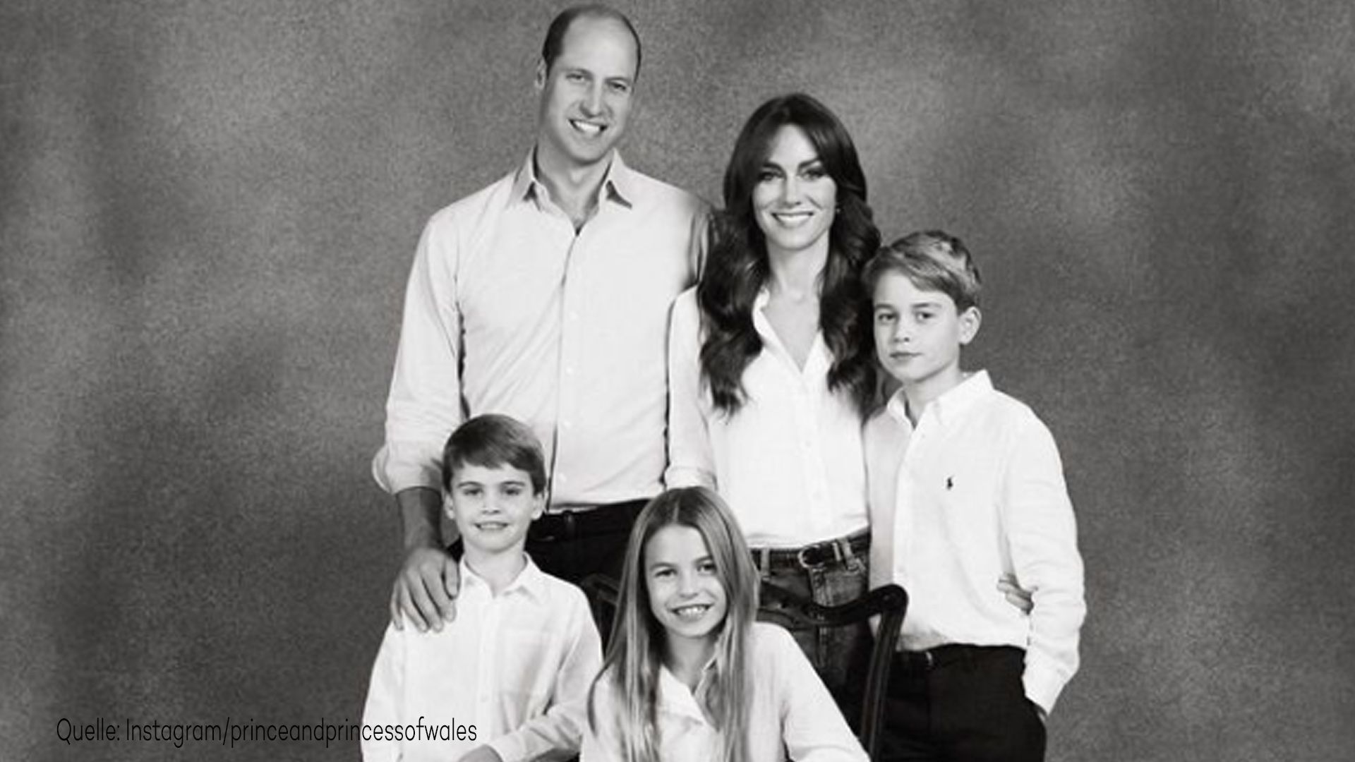 Royale Weihnachtsgrüße von William und Kate: Alle feiern Prinz George